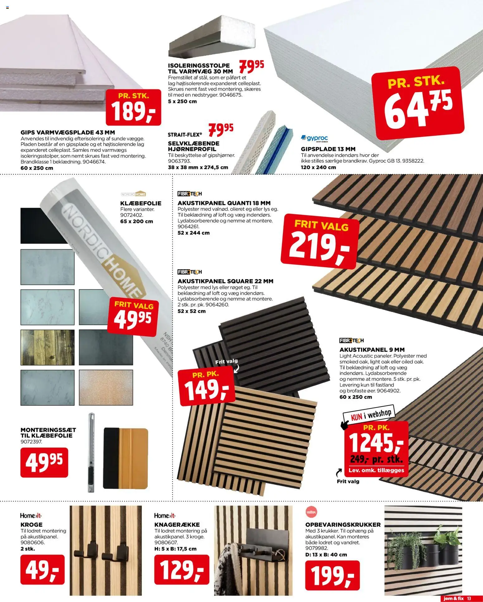 Jem & fix tilbudsavis – gyldig fra 16.11.2025 | Side: 13 | Produkter: Søm