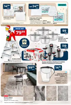 Pogląd oferty "Mrówka Gazetka - Chrzanów" - ważna od 04.12.2025 | Strona: 2 | Produkty: Dzbanek, Drabina, Poduszka, Dywan