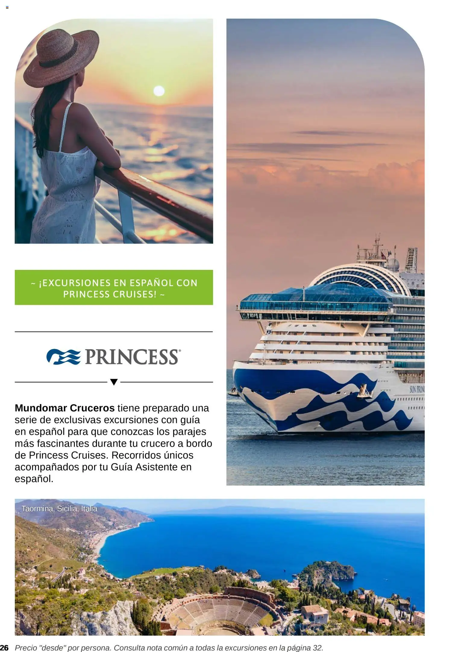 Viajes El Corte Inglés Excursiones Cruceros │ válido desde el 18.03.2026 | Página: 26