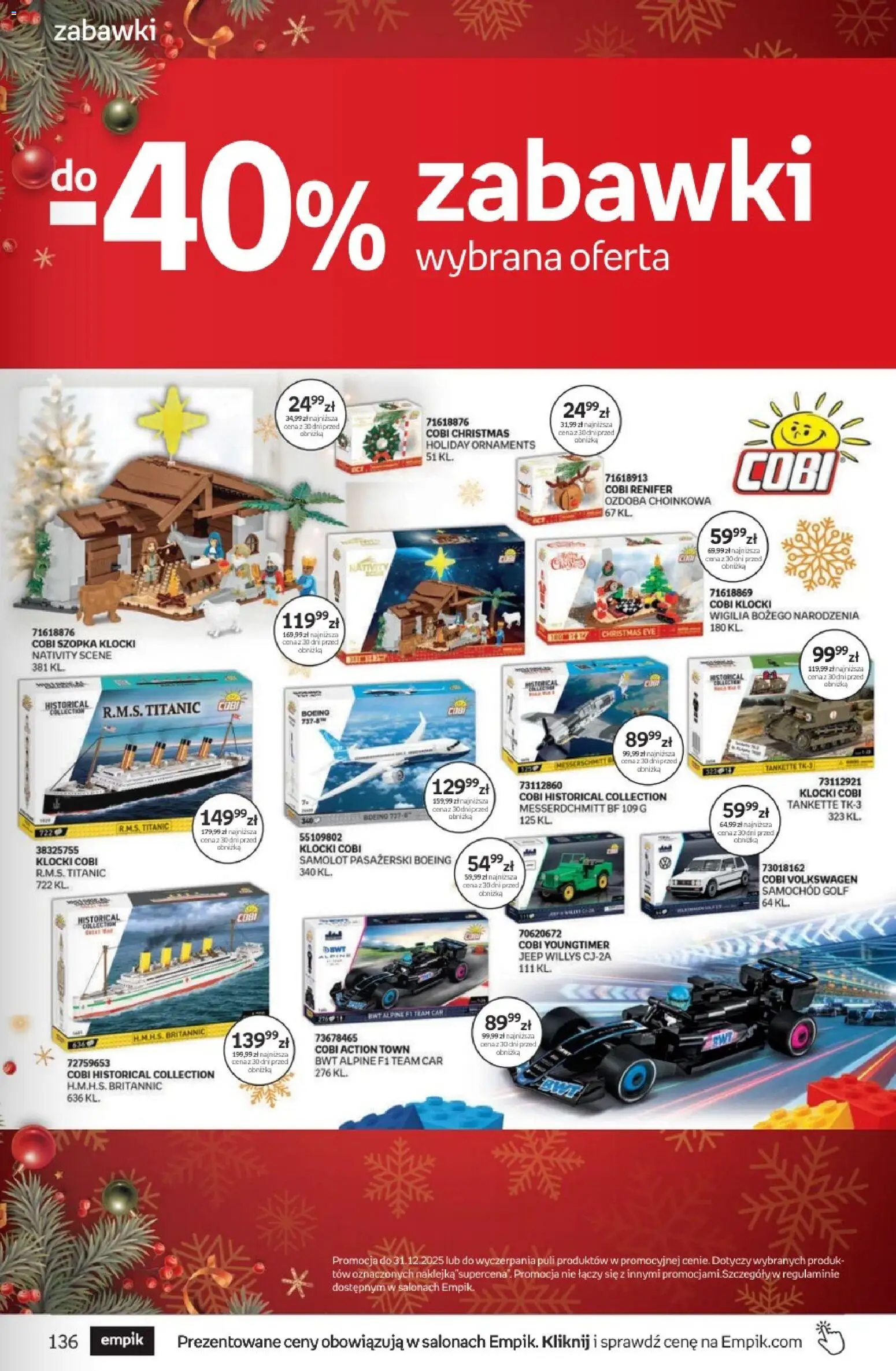 Empik promocje - Tom kultury Zabawki od 26.11.2025 | Strona: 13
