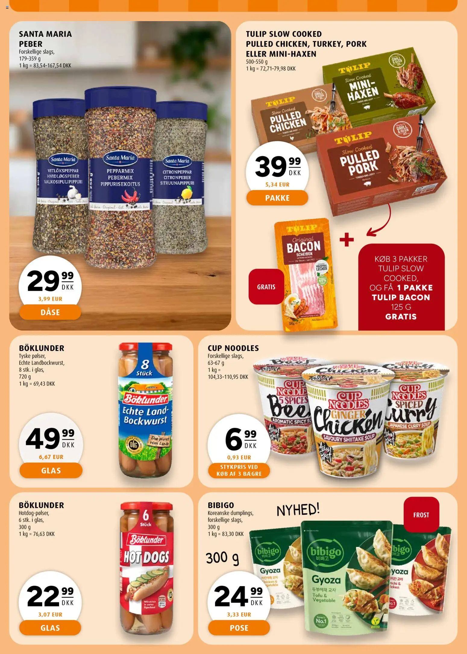 Scandinavian Park tilbudsavis – gyldig fra 26.03.2026 | Side: 2 | Produkter: Tofu, Citronpeber, Peber, Bacon
