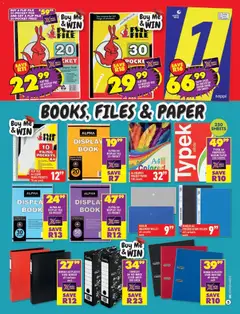 Shoprite specials catalogue – valid from 29.12.2025 | Page: 5 | Products: Wallet, Arch, Paper