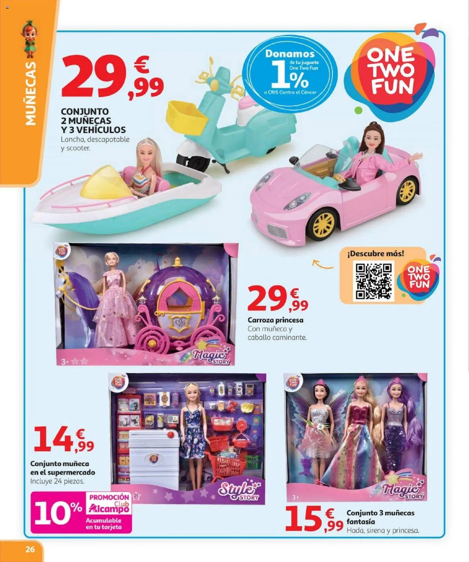 Alcampo - Juguetes HG │ válido desde el 03.11.2025 | Página: 26 | Productos: Muñeca