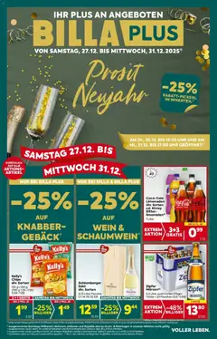 Billa Plus Flugblatt - Salzburg ab 27.12.2025 gültig