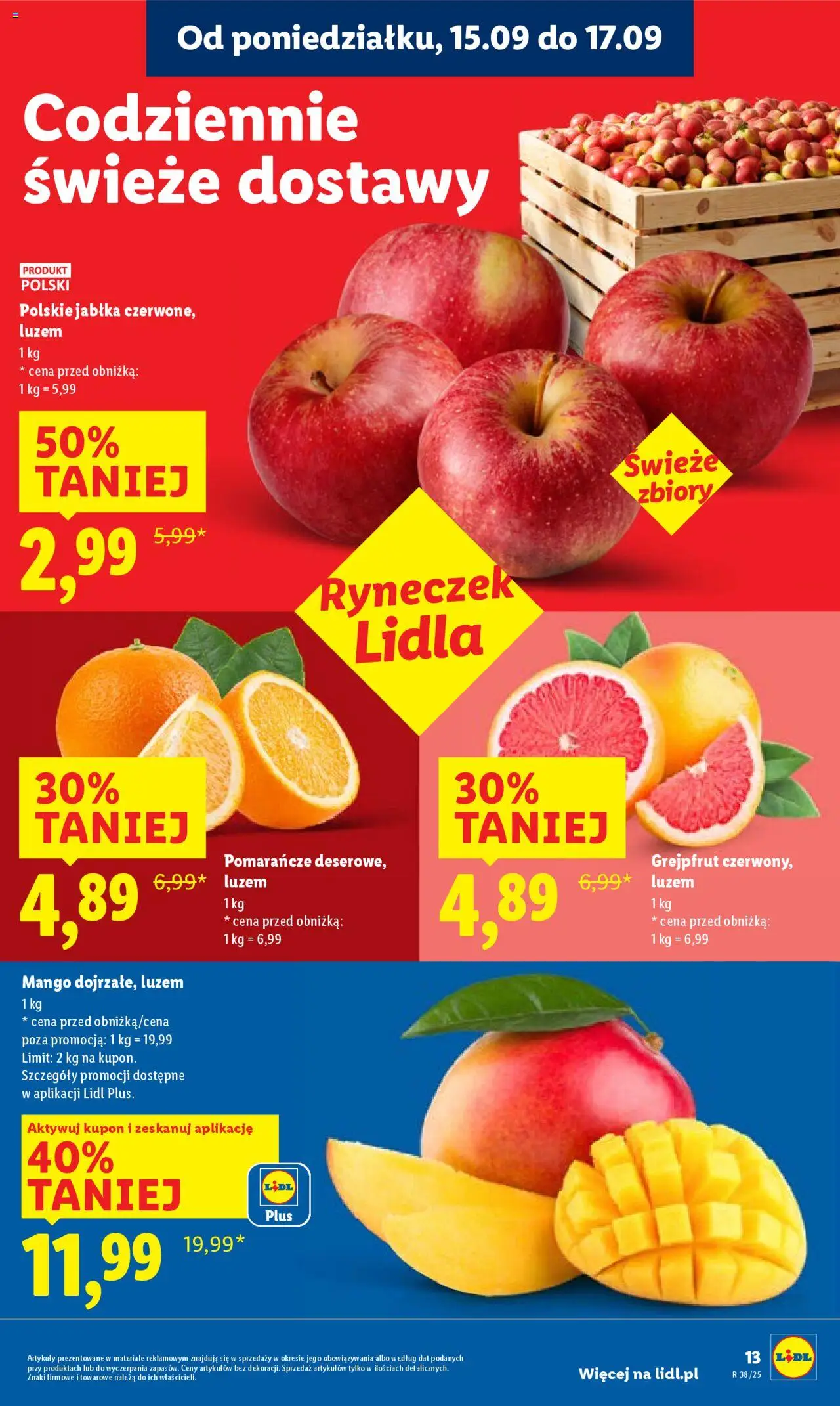 Lidl Gazetka od 15.09.2025 | Strona: 15