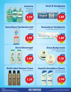 Die Grenze - Folder week 06/07 - Voorbeeld van een folder van Die Grenze, geldig van 02.02.2026 | Pagina: 10 | Producten: Tandpasta, Tandenborstel, La, Alcohol