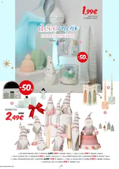 Pré-visualização Espaço Casa Catálogo de Natal 2025 válido de 11.10.2025 | Página: 43 | Produtos: Gorro, Difusor, Velas
