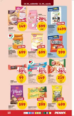 7DAYS CROISSANT*, 4-féle, 60 g - amely érvényes a következő dátumtól: 30.10.2025 | Oldal: 17