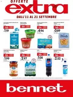 Anteprima del volantino bennet Extra catalogo valido a partire dal 11.09.2025