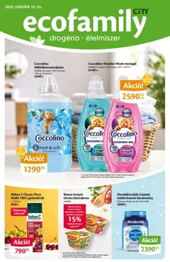 EcoFamily - Aktuális szórólap / City - amely érvényes a következő dátumtól: 15.01.2026
