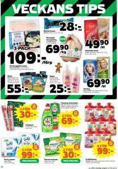 Stora Coop - erbjudanden - Förhandsvisning av reklamblad från butik Stora Coop aktuell från 24.11.2025 | Sida: 14