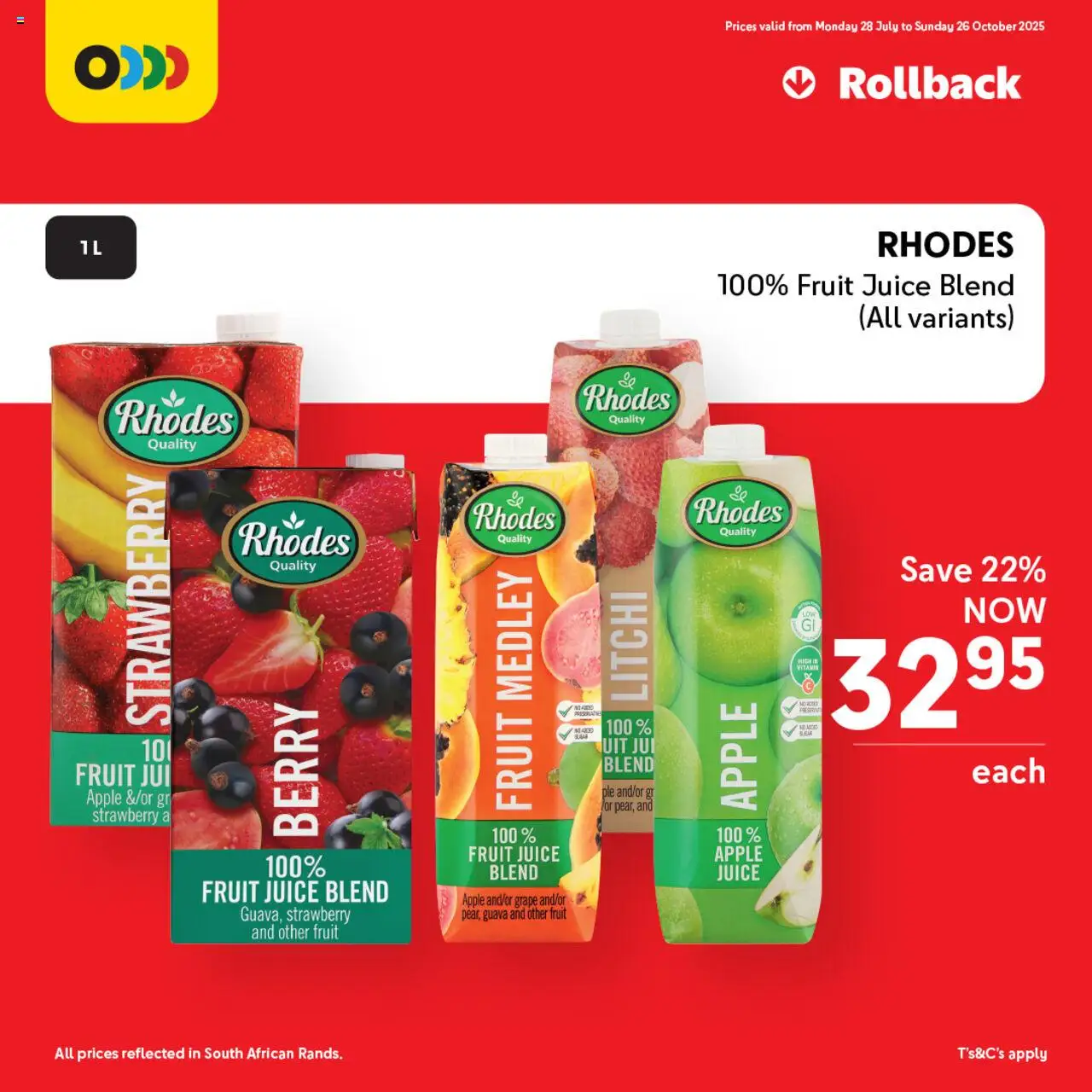 Makro Price Rollback Breakfast  │ valid from 28.07.2025 | Page: 2 | Products: Juice, Fruit