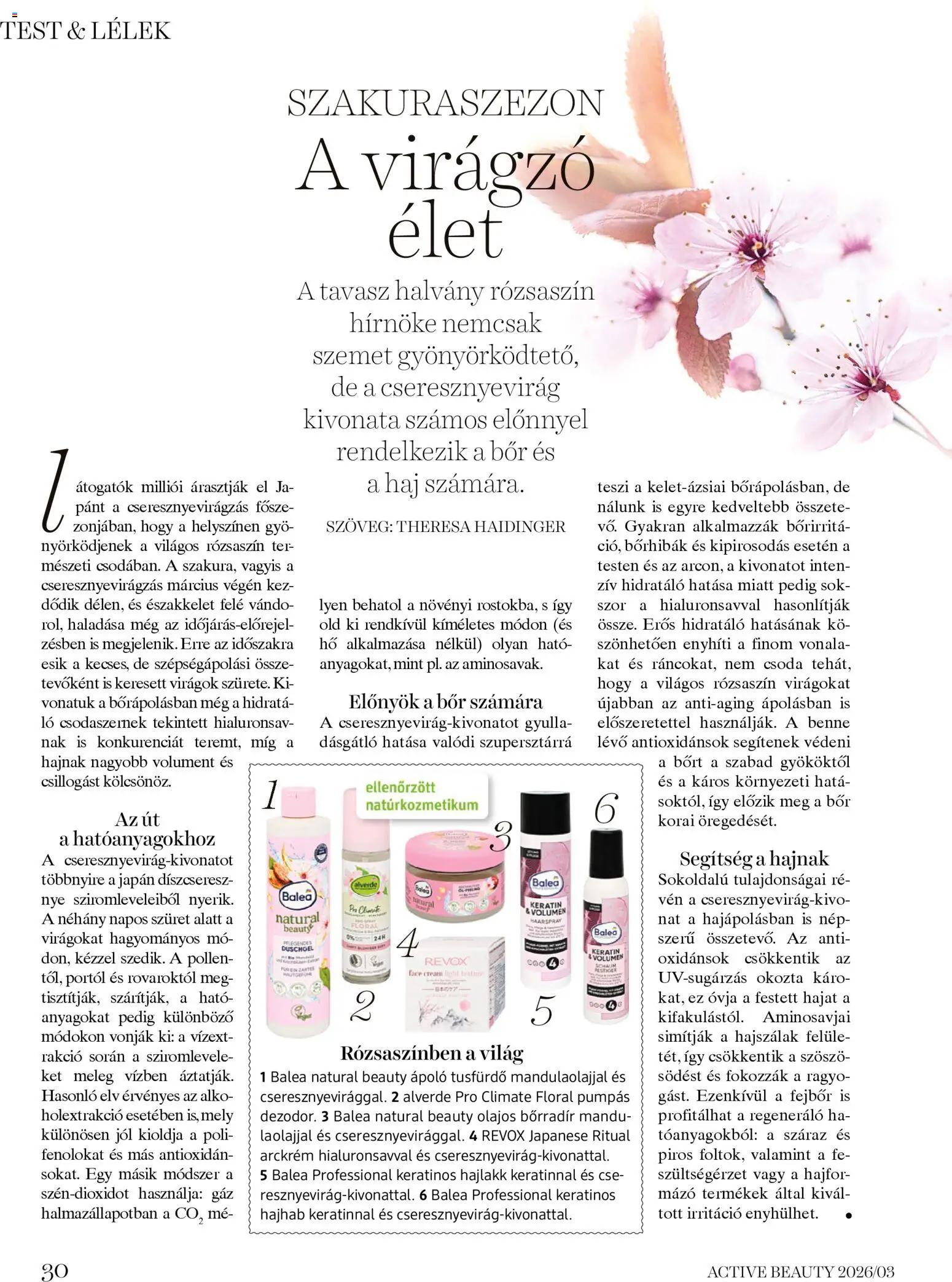 DM Drogerie Markt akciós ujság - amely érvényes a következő dátumtól: 26.03.2026 | Oldal: 30 | Termékek: Bőrradír, Natúrkozmetikum, Hajhab, Bor