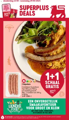 Delhaize folder week 43 - Voorbeeld van een folder van Delhaize, geldig van 23.10.2025
