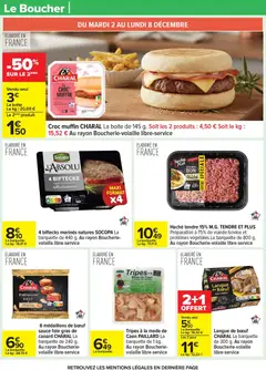 Carrefour - Prévisualisation de Carrefour catalogue Apero dinatoire valide à partir de 02.12.2025 | Page: 35 | Produits: Viande de bœuf, Emmental, Viande, Viande bovine