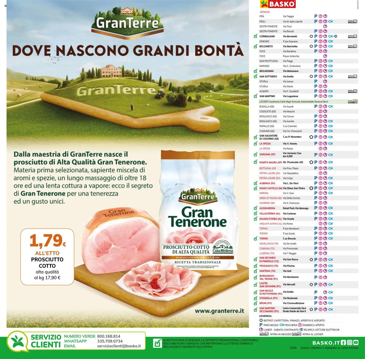 Volantino Basko del 13.01.2026 | Pagina: 34 | Prodotti: Prosciutto Cotto, Prosciutto, Piscina, PC