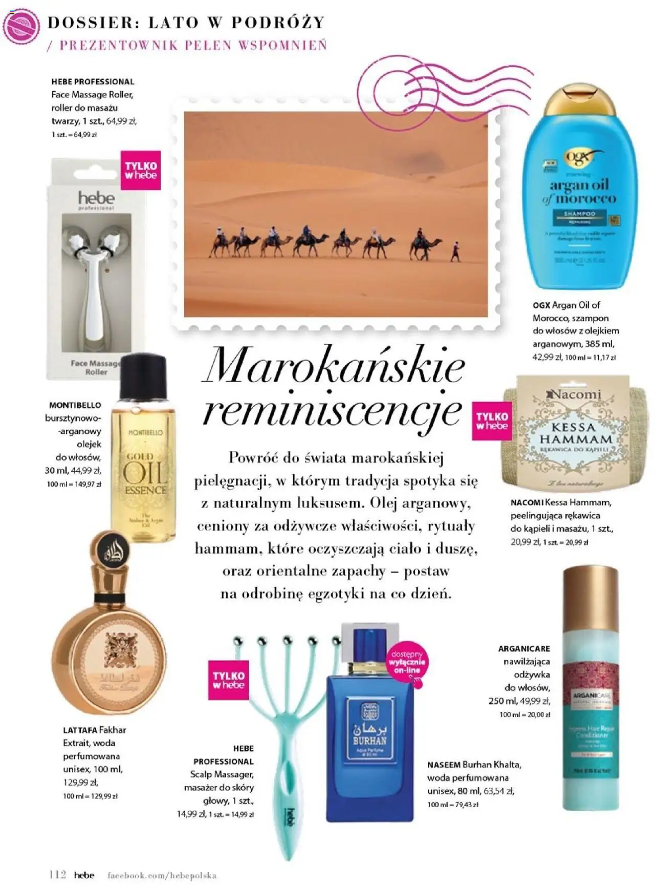 Hebe Gazetka - Magazyn od 01.07.2025 | Strona: 112 | Produkty: Olej, Odżywka, Peeling, Woda