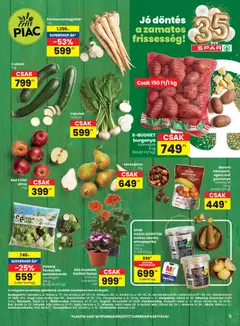 Spar akciós újság - amely érvényes a következő dátumtól: 19.03.2026 | Oldal: 5