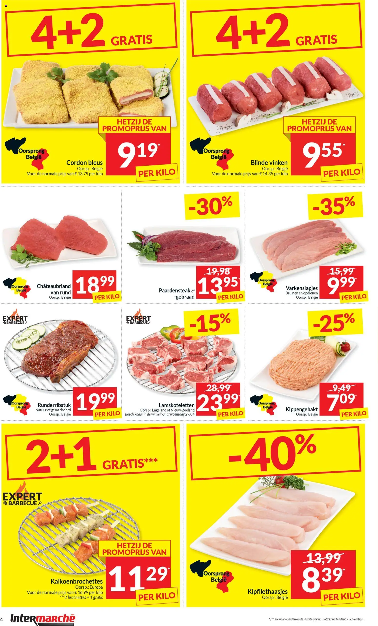 {H1} | Pagina: 4 | Producten: Kippengehakt