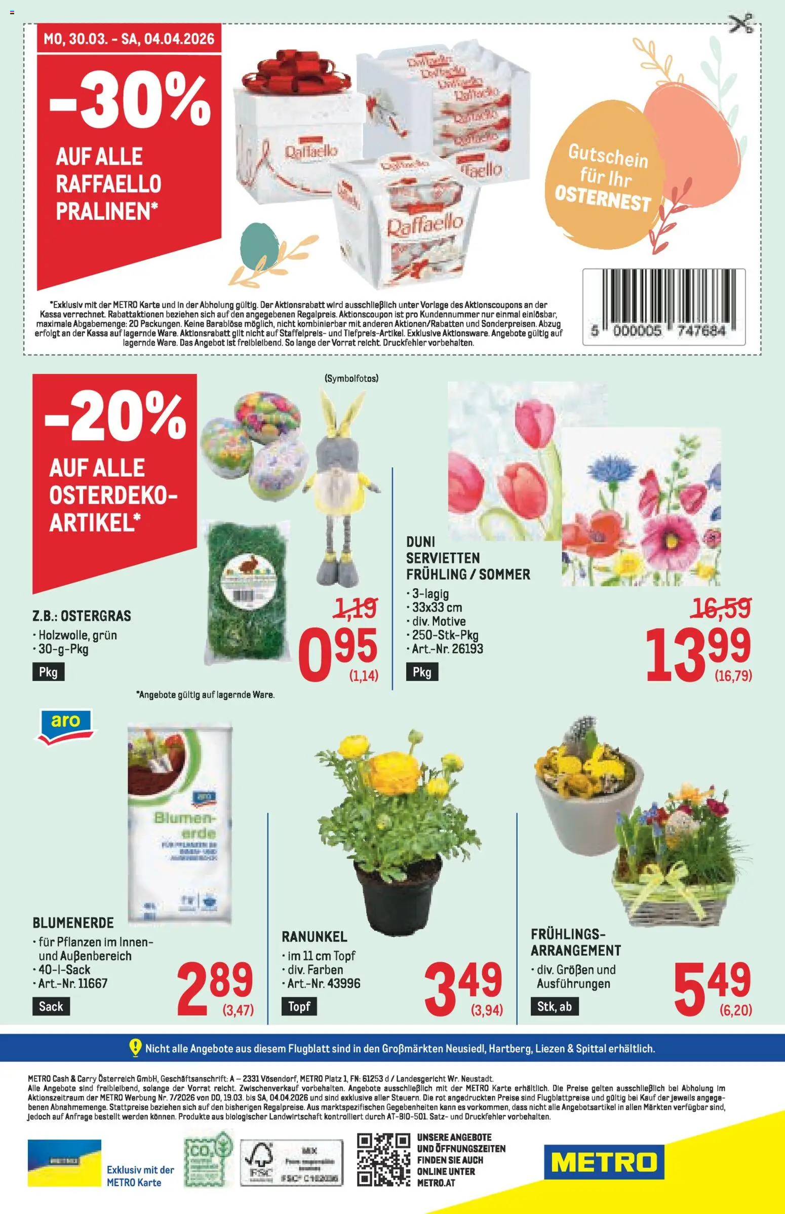 Metro - Ostern & Frühling Spezial gültig ab 19.03.2026 | Seite: 20