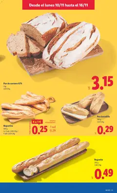 Vista previa Pan de centeno 67%, 1 kg válido desde el 10.11.2025 | Página: 13