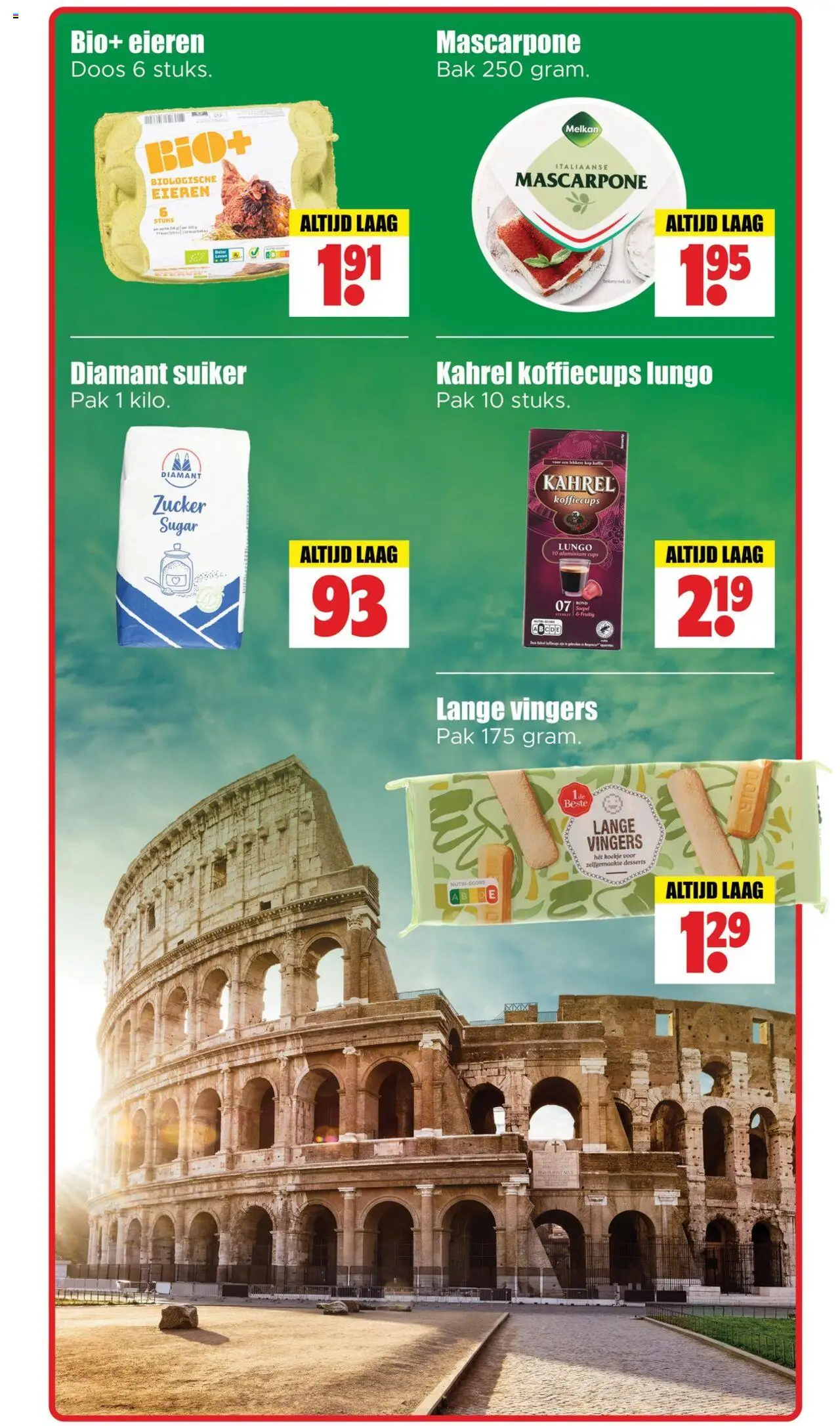  | Pagina: 9 | Producten: Eieren, Diamant, Waffelini, Koekje