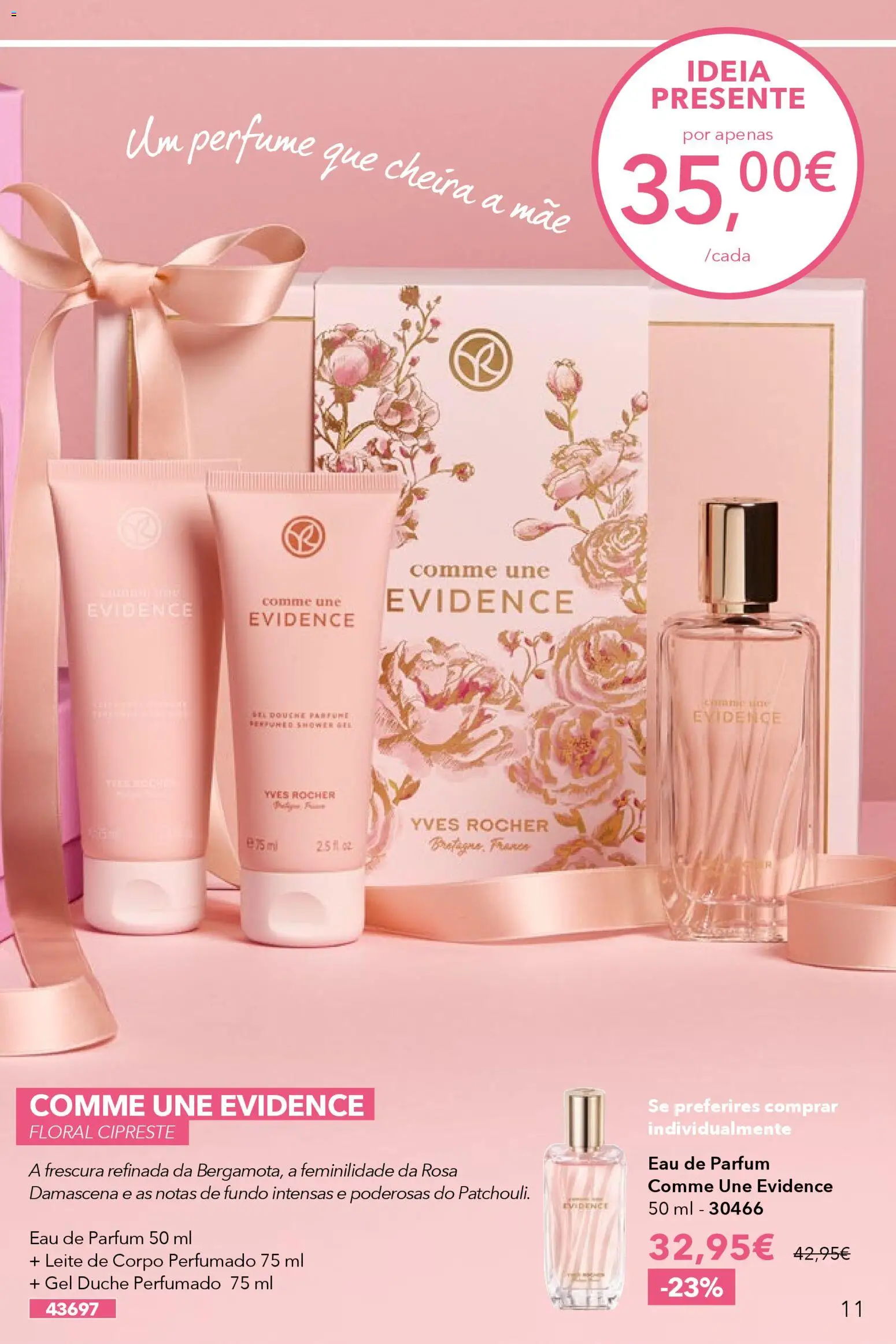 Yves Rocher catálogo 6 │ válido de 17.04.2026 | Página: 11 | Produtos: Perfume, Leite