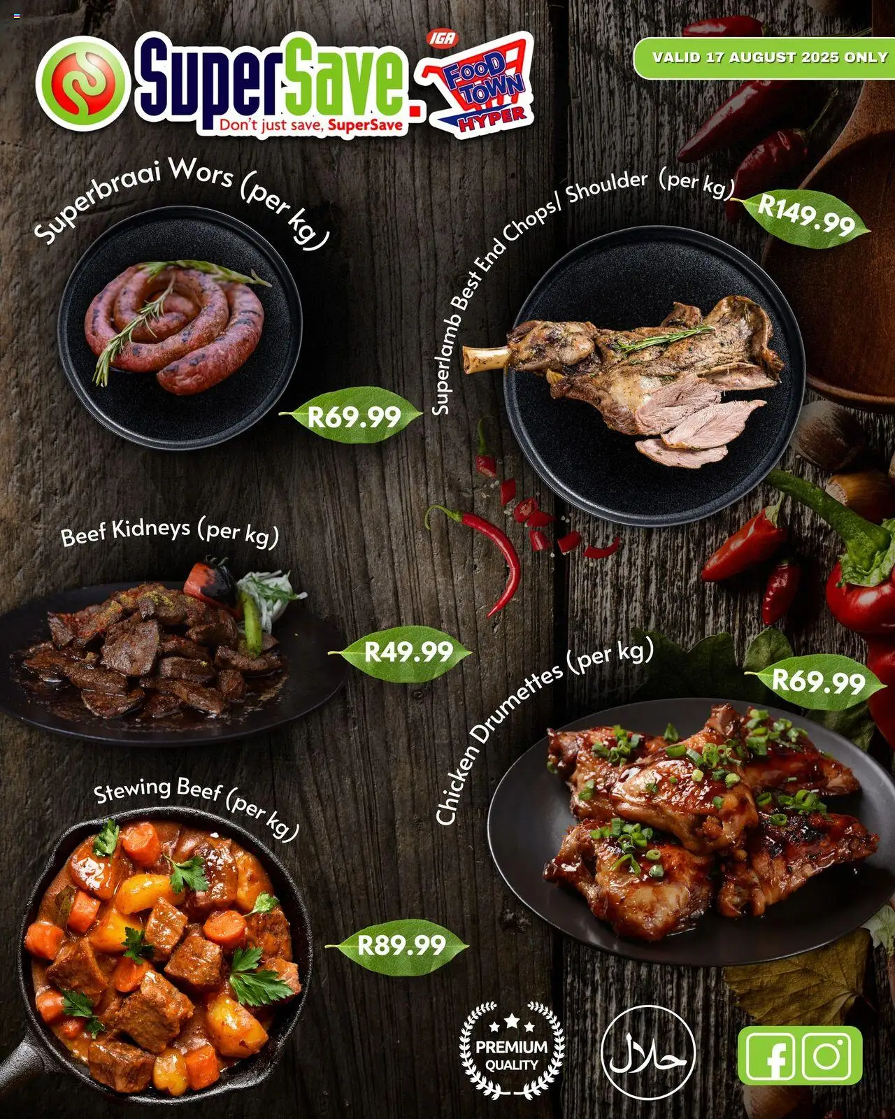 Super Save Sunday Specials │ valid from 17.08.2025 | Page: 4 | Products: Chicken, Beef