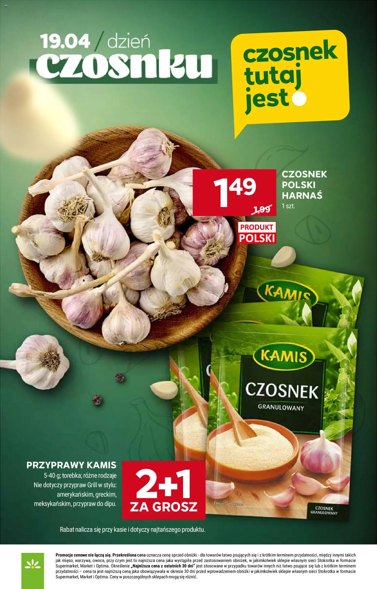 Stokrotka gazetka - Market od 16.04.2026 | Strona: 13 | Produkty: Stokrotka, Grill, Harnaś, Przyprawy
