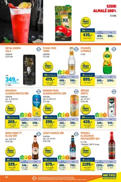 Metro akciós ujság - amely érvényes a következő dátumtól: 01.08.2025 | Oldal: 13 | Termékek: Málna, Gösser, Alma, Almalé