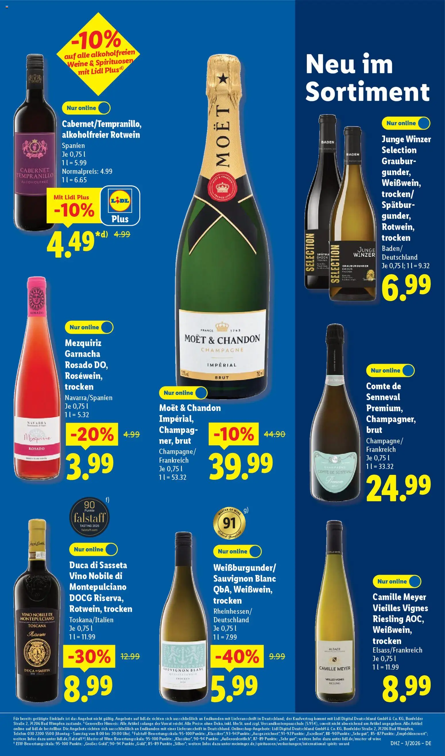Lidl Prospekt Traunreut – gültig ab 12.01.2026 | Seite: 57 | Produkte: Rotwein, Bad, Telefon