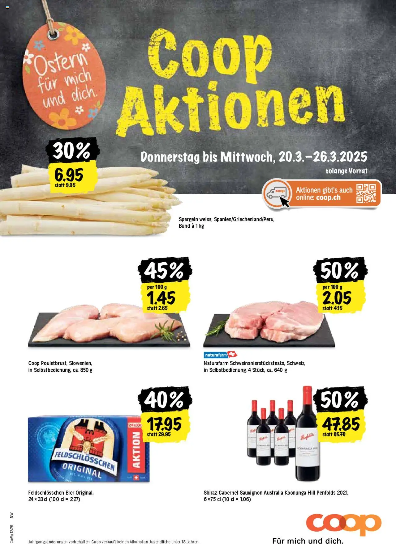 COOP AKTIONEN【ab dienstag 25.03.2025】Folgewoche Prospekt
