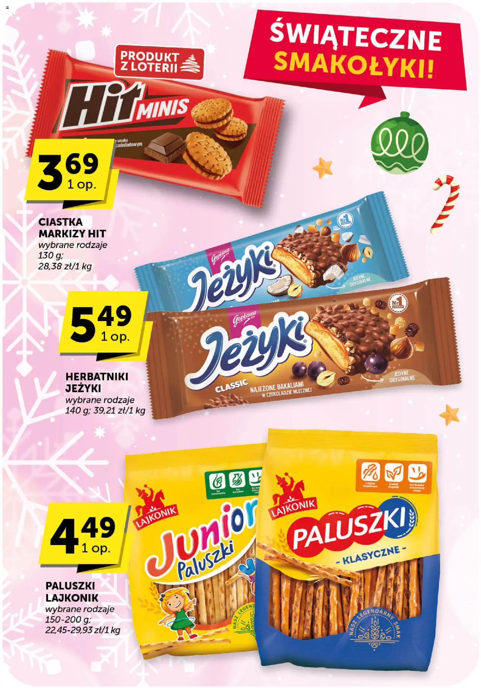 ABC Gazetka - Minimarket od 11.12.2025 | Strona: 29 | Produkty: Herbatniki, Paluszki, Ciastka