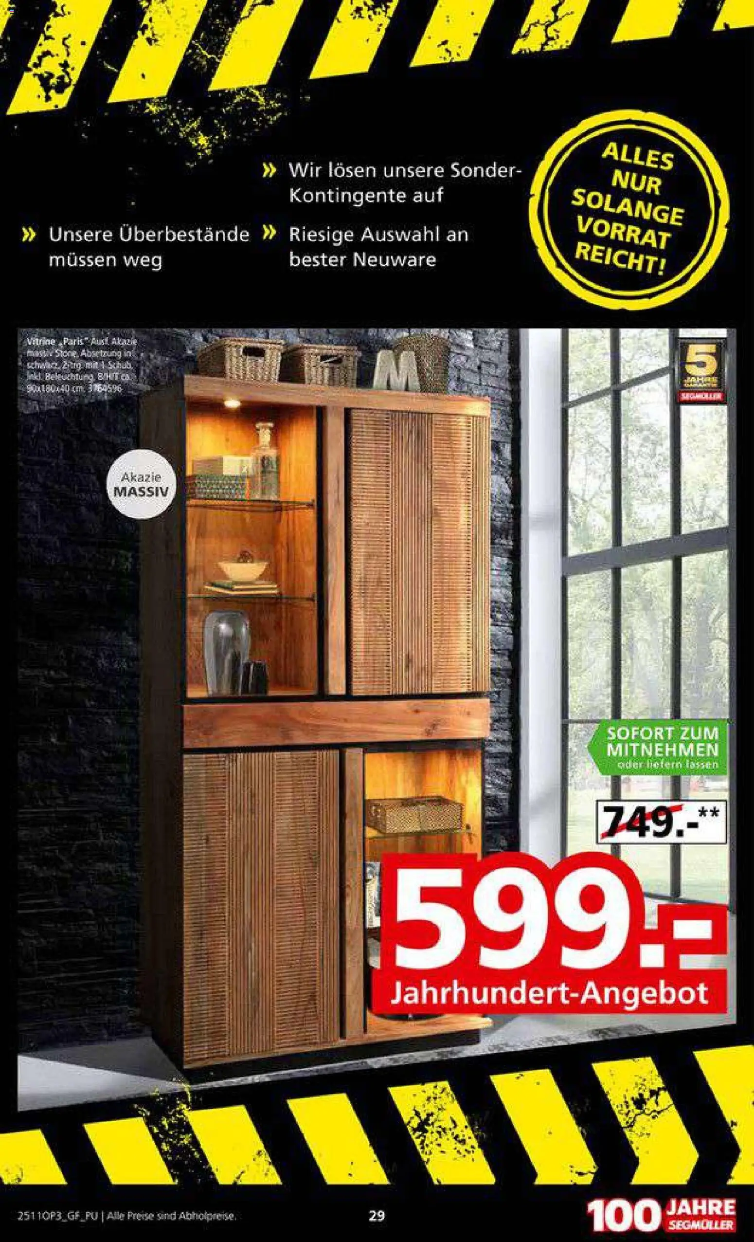 Segmüller Lagerausverkauf bei Segmüller – gültig ab 22.11.2025 | Seite: 29