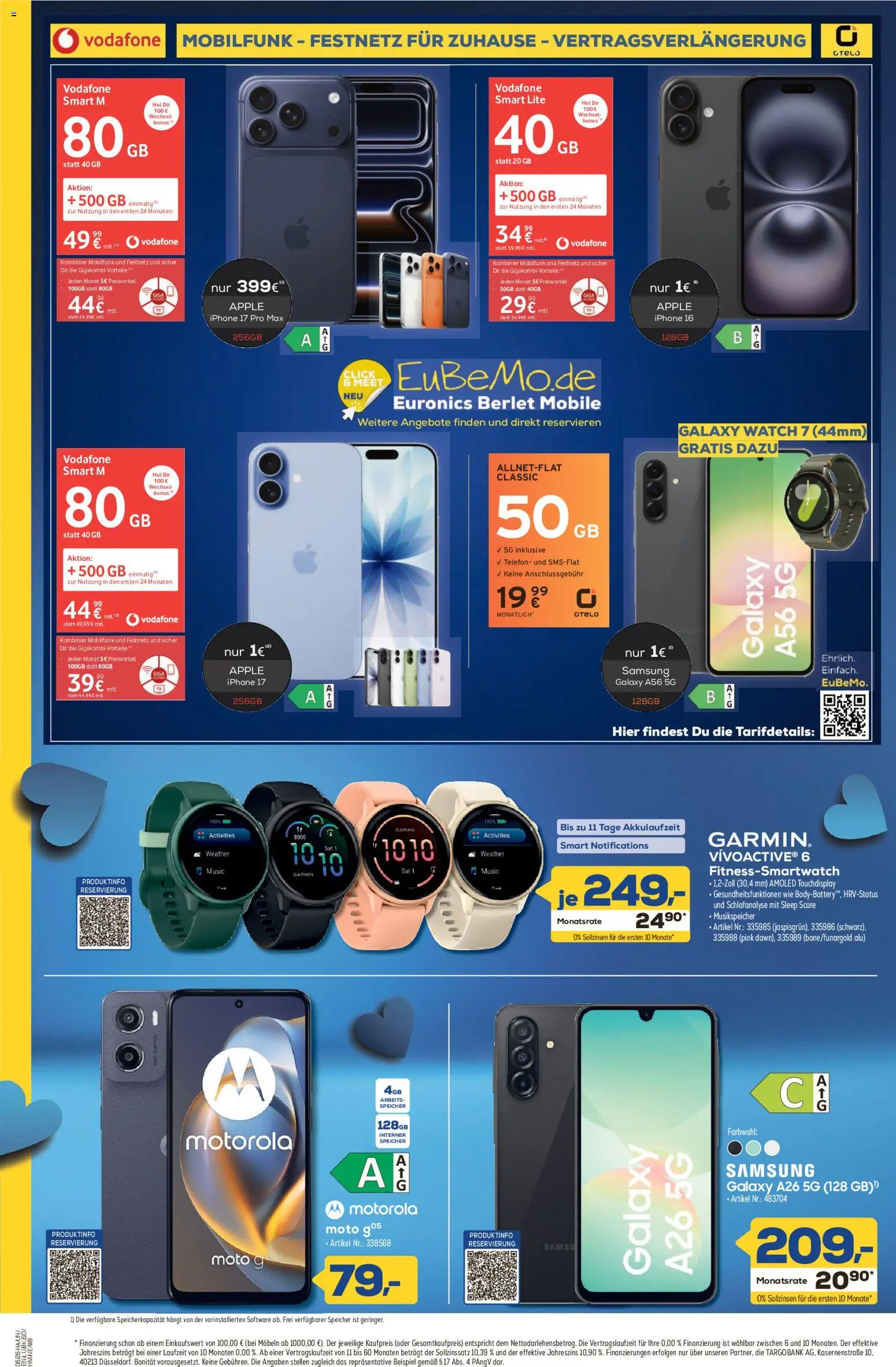 Euronics Aus unserer Werbung! – gültig ab 29.01.2026 | Seite: 8 | Produkte: Samsung, Iphone, Apple, Telefon