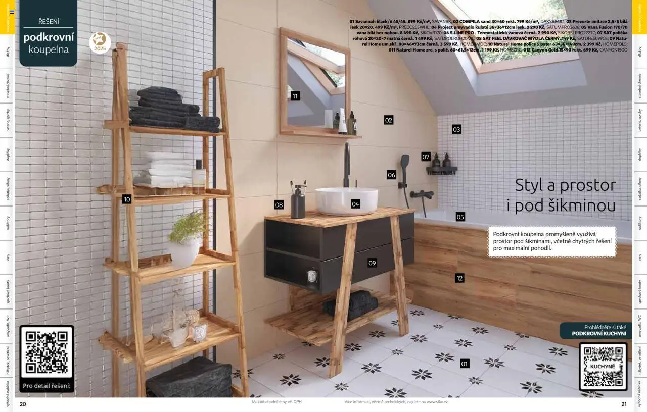 Siko koupelny katalog Koupelny 2025/2026 od 14.10.2025 | Strana: 11 | Produkty: Polička, Police, Umyvadlo, Wc
