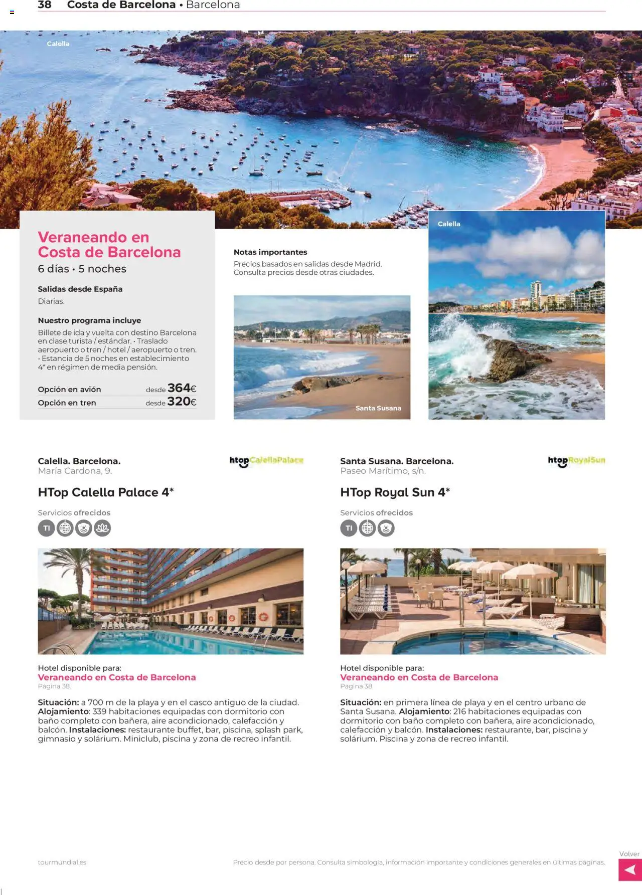 Viajes El Corte Inglés - Costas e islas │ válido desde el 26.03.2025 | Página: 38 | Productos: Baño