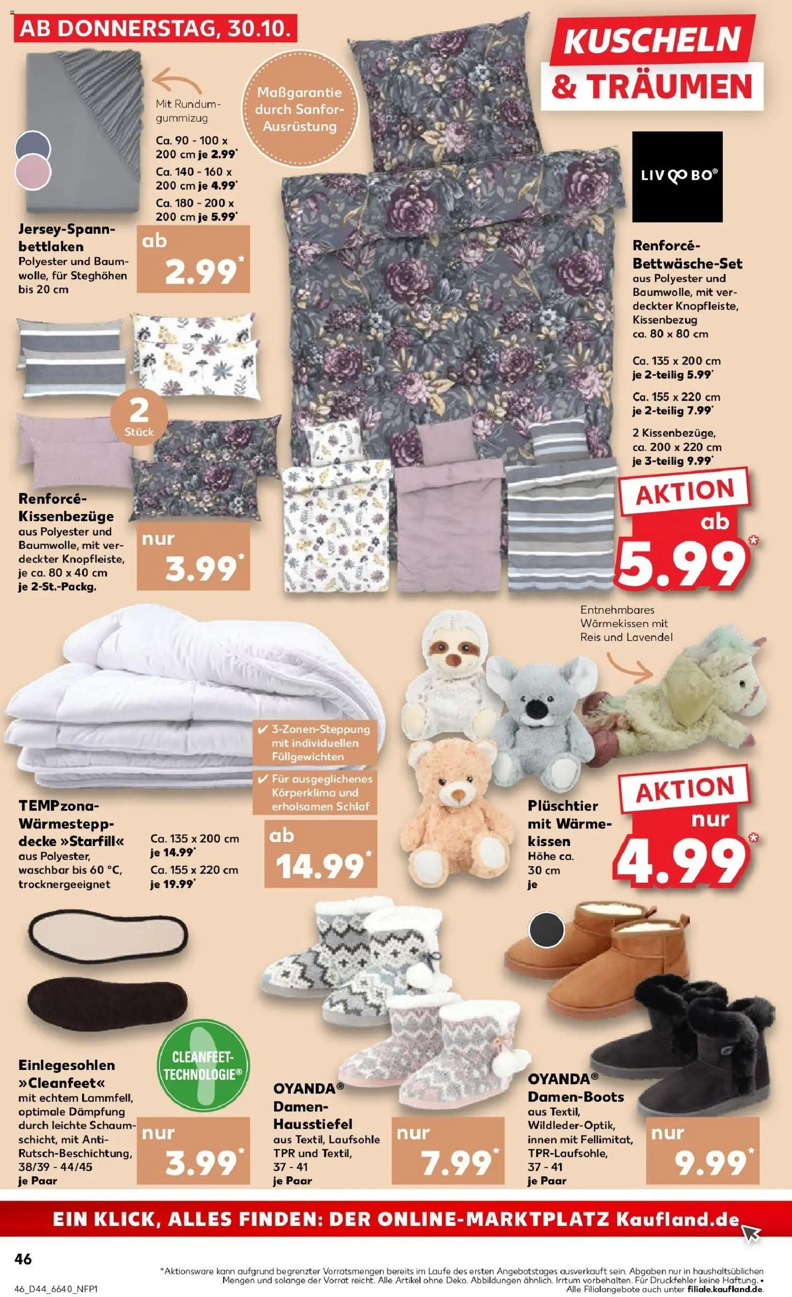 Kaufland prospekt Schrobenhausen	 – gültig ab 30.10.2025 | Seite: 54 | Produkte: Kissen, Decke, Reis, Lavendel