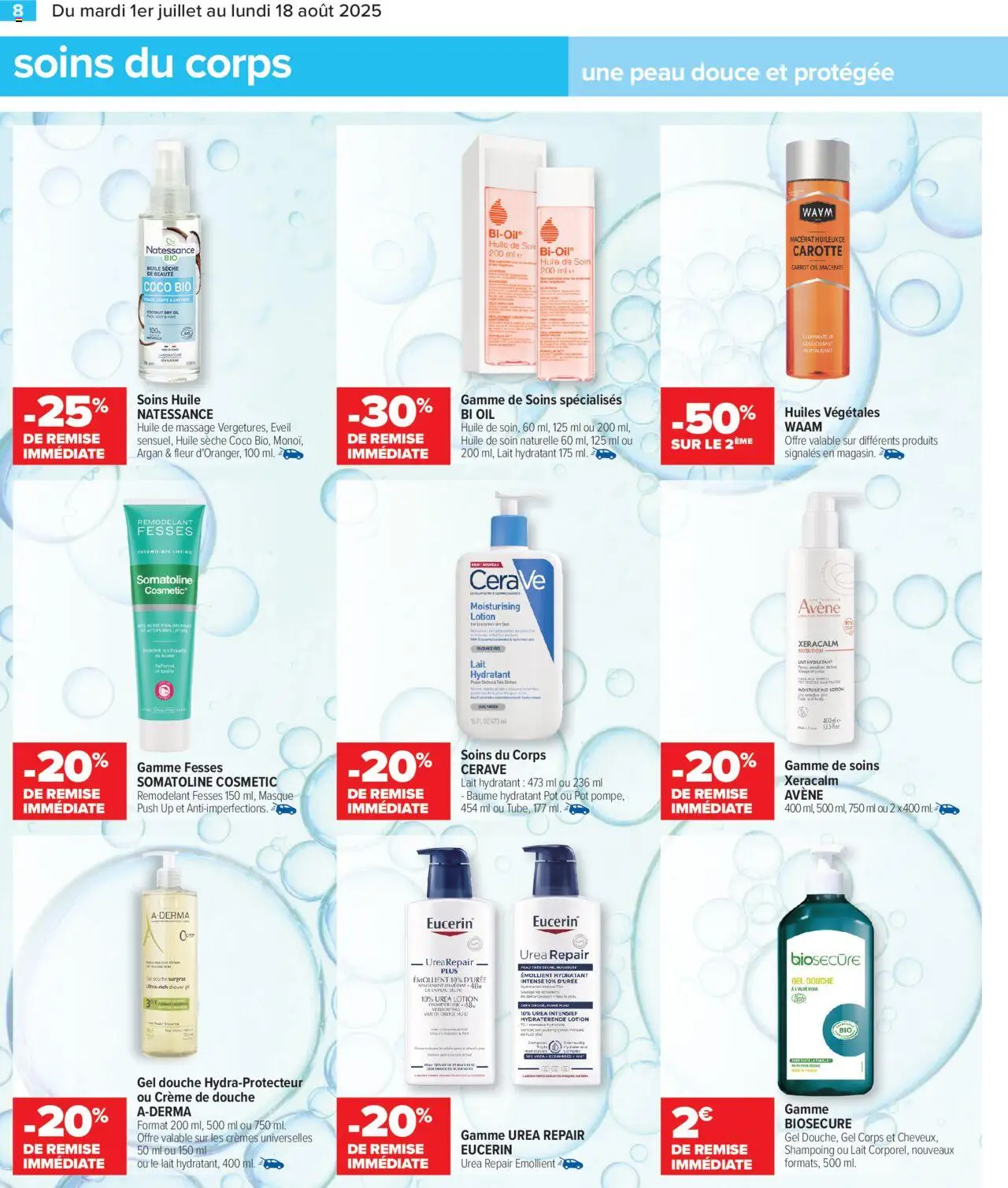  | Page: 10 | Produits: Lait, Huile, Carotte, Crème