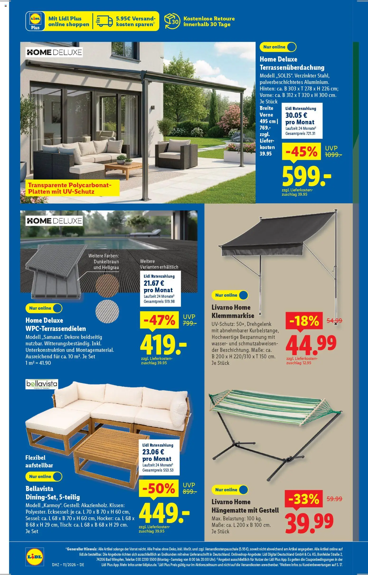 Lidl Prospekt Prenzlau – gültig ab 09.03.2026 | Seite: 46 | Produkte: Kissen, Sessel, Wasser, Telefon