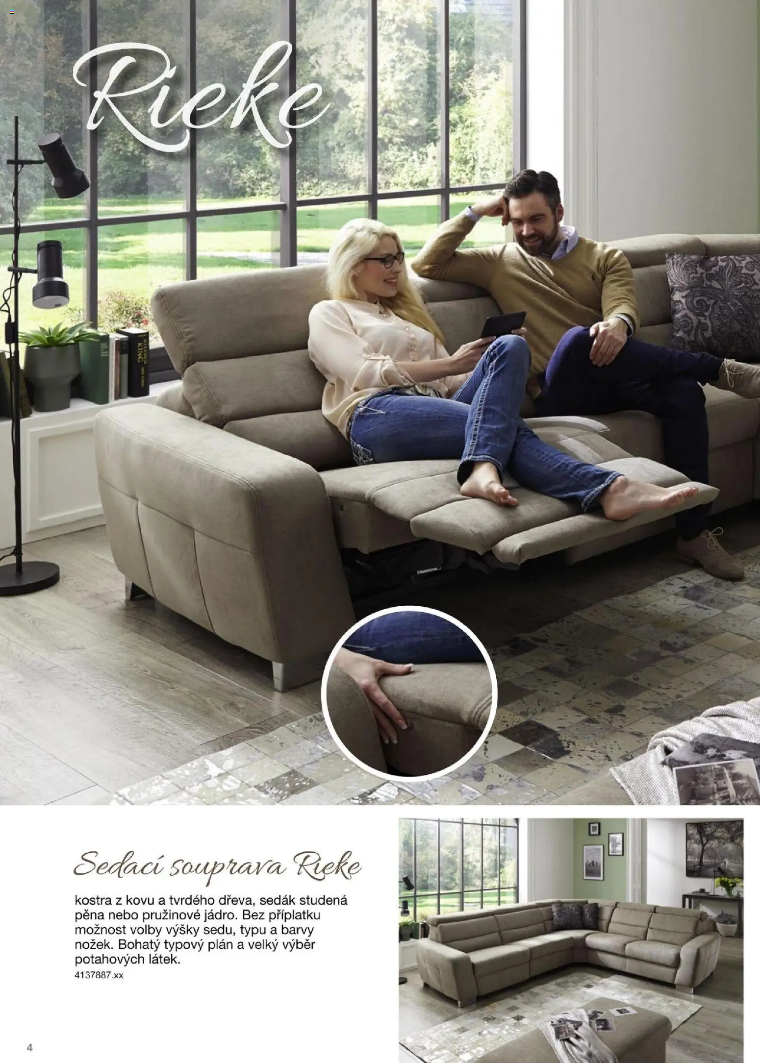 Sconto nábytek katalog - Sedací soupravy od 01.01.2026 | Strana: 4 | Produkty: Sedací souprava, Barvy