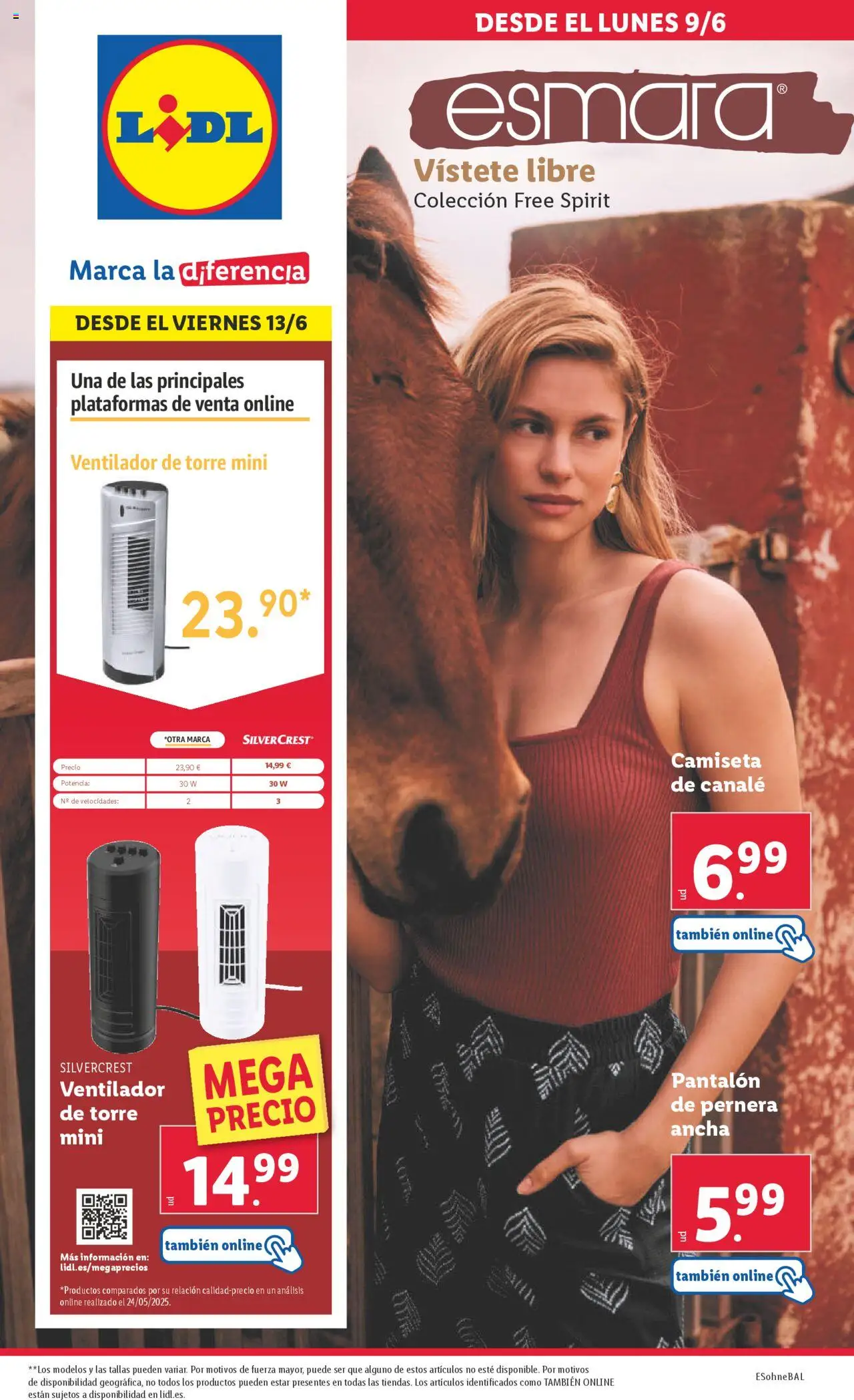 Lidl catálogo MAD │ válido desde el 09.06.2025 | Página: 33 | Productos: Ventilador