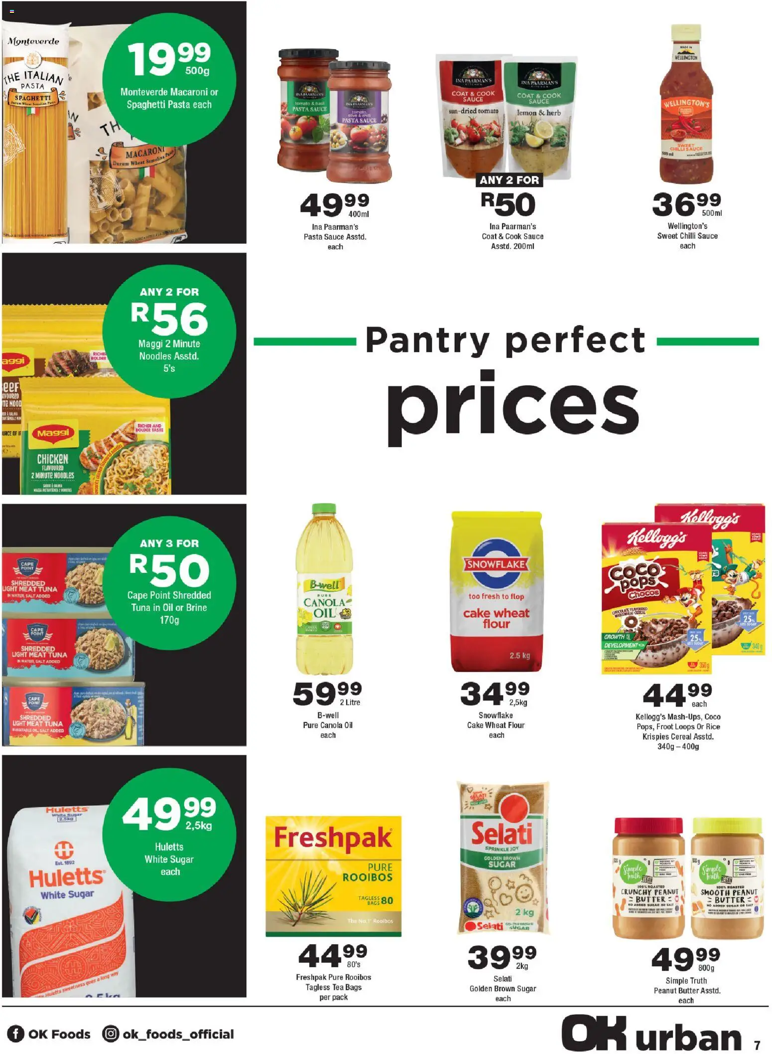 New OK Foods catalogue – valid from 21.01.2026 | Page: 7 | Products: Coat, Butter, Light, Tea