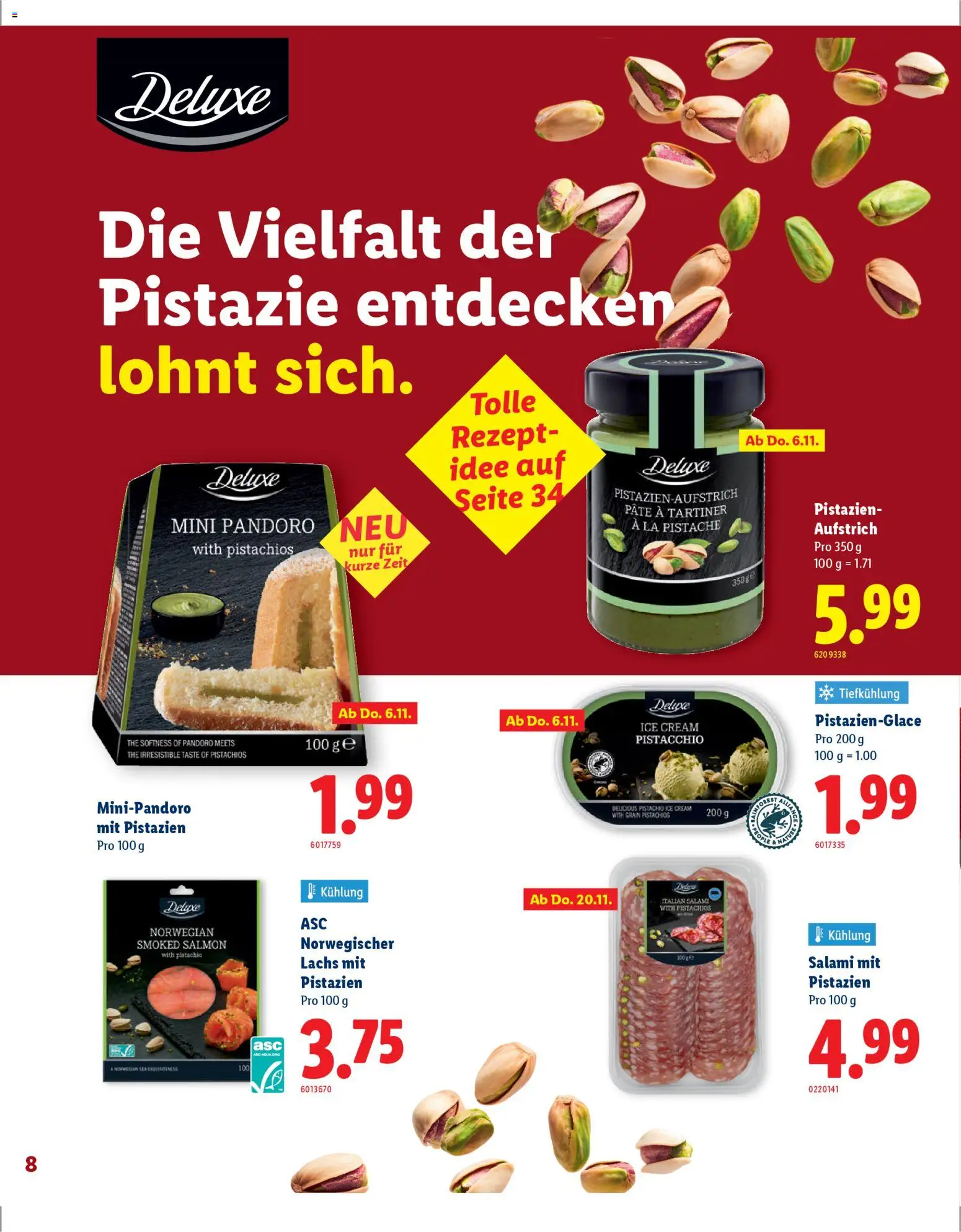 Lidl Aktionen Weihnachten – gültig ab 30.10.2025 | Seite: 8