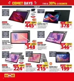 Anteprima del volantino Comet volantino valido a partire dal 19.03.2026 | Pagina: 14 | Prodotti: Xiaomi, Tablet, Batteria, Samsung