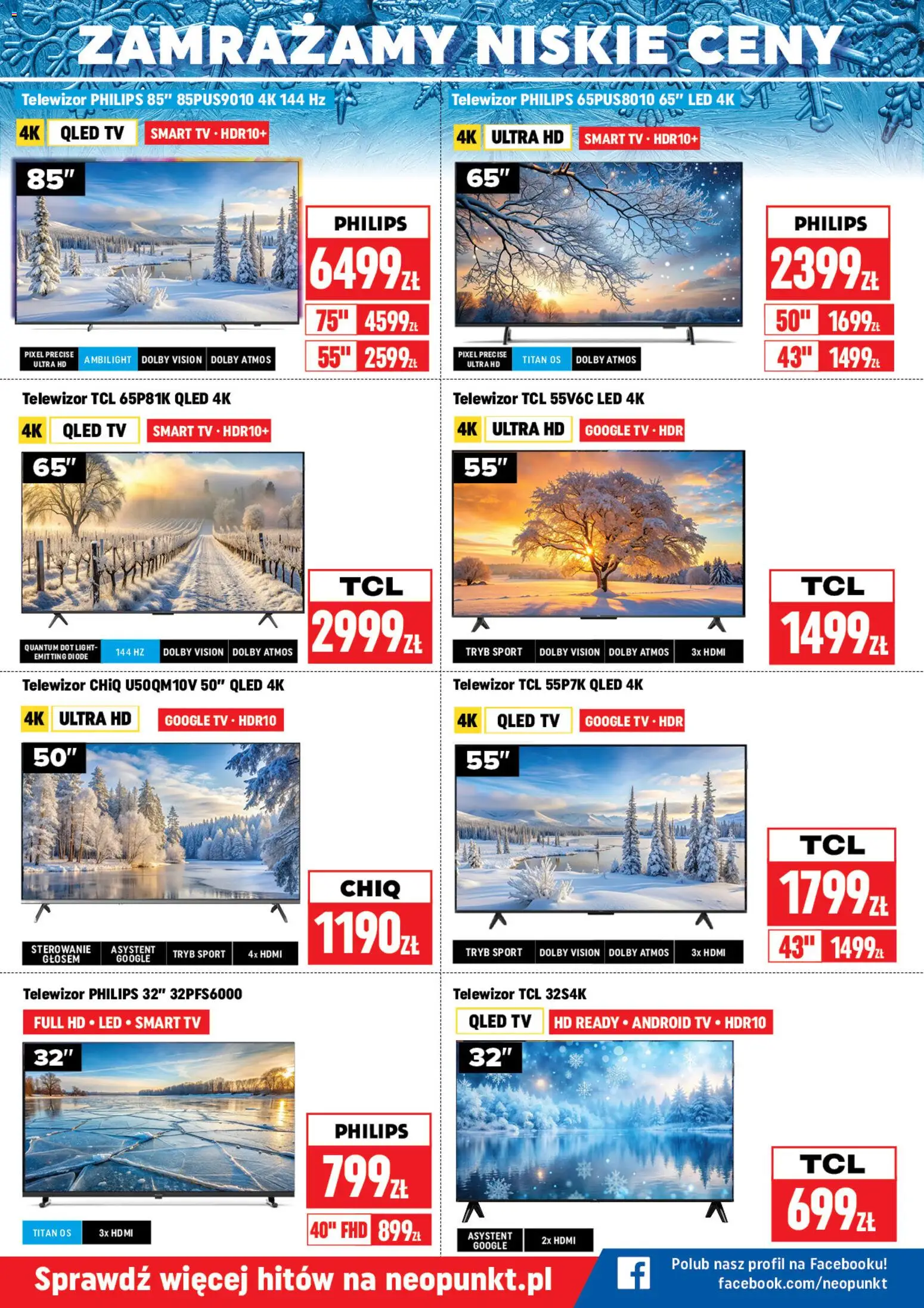 Neopunkt Gazetka od 05.01.2026 | Strona: 2 | Produkty: Telewizor