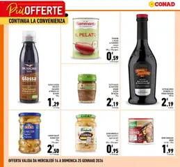 Anteprima del volantino Conad Più Offerte Campania catalogo valido a partire dal 14.01.2026