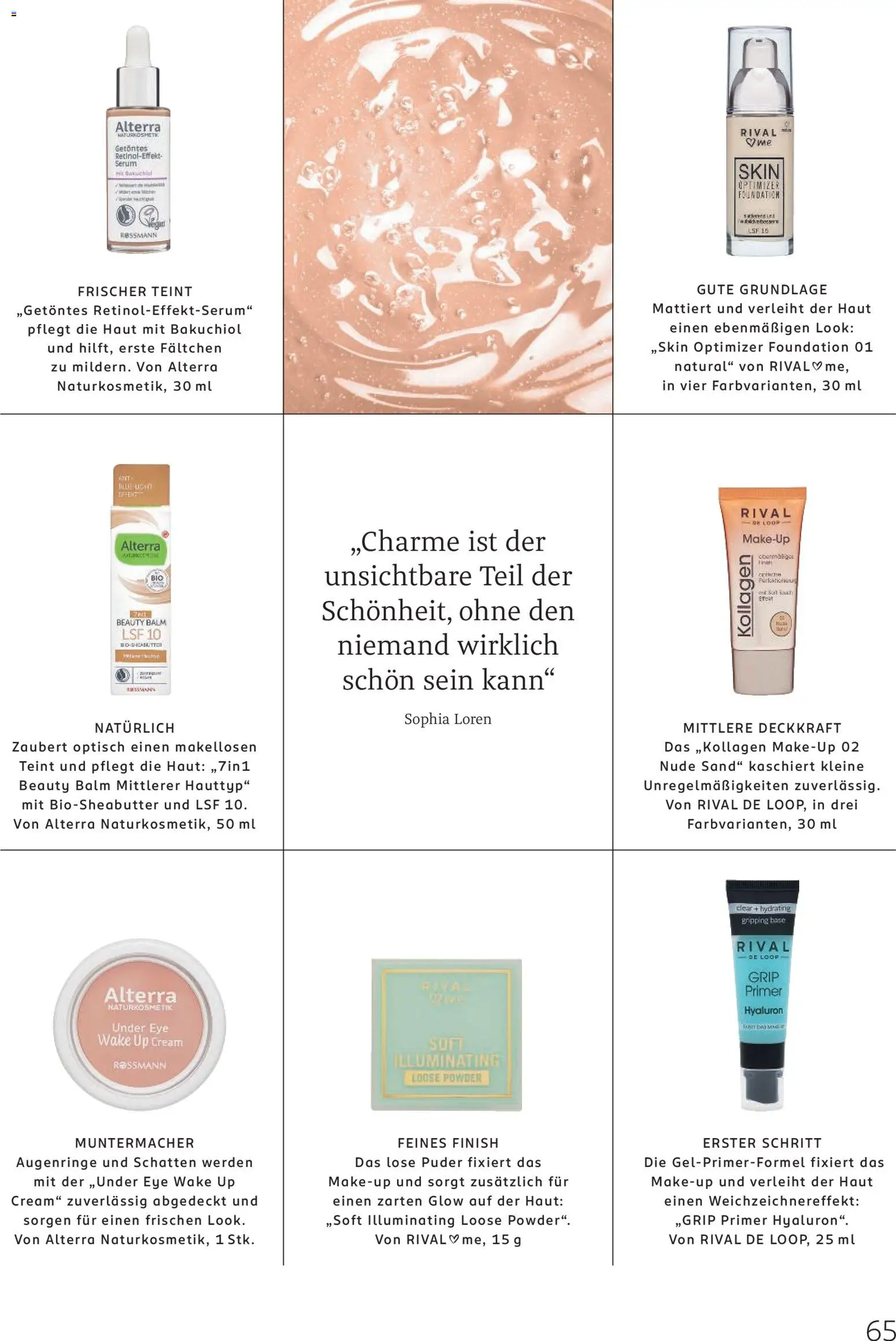 Rossmann Centaur – gültig ab 01.03.2026 | Seite: 65 | Produkte: Make-up, Puder, Finish, Primer