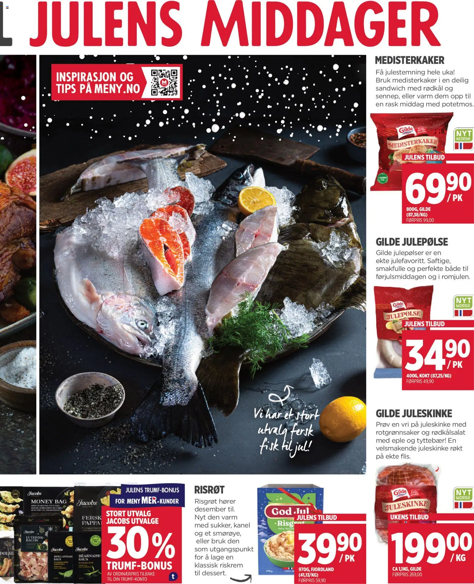 {H1} | Side: 5 | Produkter: Bag, Віник, Medisterkaker, Коньяк