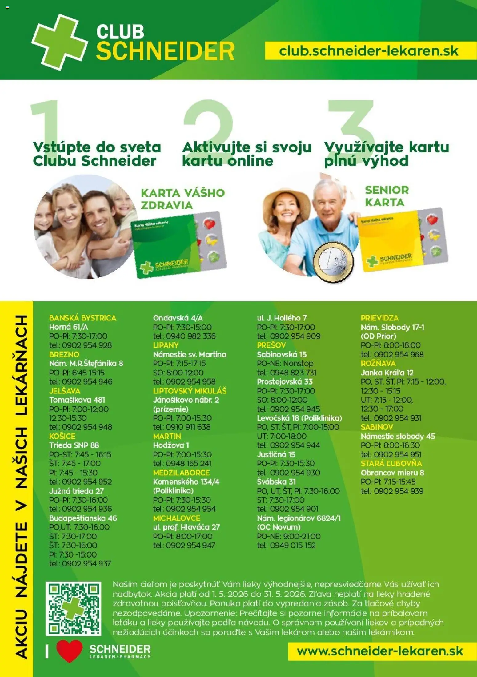 Nové Schneider lekáreň akcie – leták je platný od 01.05.2026 | Strana: 12